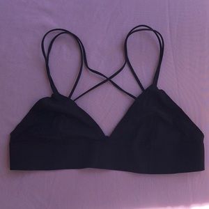 Black Bralette Top